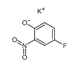 potassium 4-fluoro-2-nitrophenolate Structure