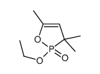 2-ethoxy-3,3,5-trimethyl-1,2λ5-oxaphosphole 2-oxide Structure