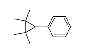 1,1,2,2-Tetramethyl-3-phenylcyclopropane Structure