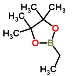 Ethylboronic acid pinacol ester Structure