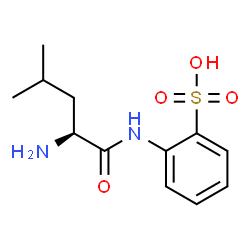 N-(leucyl)-2-aminobenzenesulfonate picture