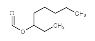 3-octyl formate Structure