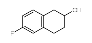 6-FLUORO-1,2,3,4-TETRAHYDRO-NAPHTHALEN-2-OL structure