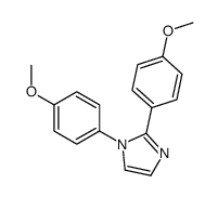 1,2-bis(4-methoxyphenyl)imidazole Structure