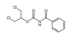 benzoyl-carbamic acid-(β,β'-dichloro-isopropyl ester) Structure