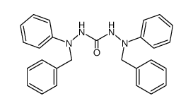 1,5-dibenzyl-1,5-diphenyl carbonohydrazide Structure