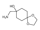 8-(aminomethyl)-1,4-dioxaspiro[4.5]decan-8-ol Structure