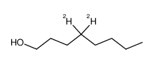 (4,4-(2)H2)octanol Structure