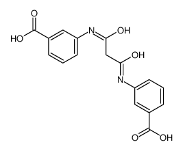 3-[[3-(3-carboxyanilino)-3-oxopropanoyl]amino]benzoic acid结构式