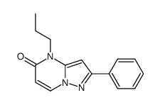 2-phenyl-4-propylpyrazolo[1,5-a]pyrimidin-5-one结构式