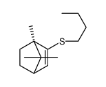 (4R)-3-butylsulfanyl-4,7,7-trimethylbicyclo[2.2.1]hept-2-ene结构式