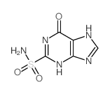 1H-Purine-2-sulfonamide,6,9-dihydro-6-oxo-结构式