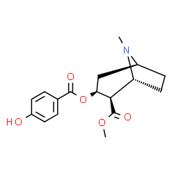 P-HYDROXYCOCAINE >97 Structure