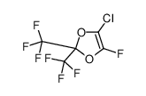 4-chloro-5-fluoro-2,2-bis(trifluoromethyl)-1,3-dioxole Structure