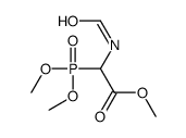 methyl 2-dimethoxyphosphoryl-2-formamidoacetate结构式