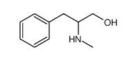 BETA-METHYLAMINO PHENYLPROPYL ALCOHOL结构式