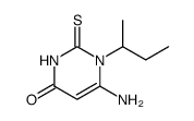 4(1H)-Pyrimidinone, 6-amino-2,3-dihydro-1-(1-methylpropyl)-2-thioxo picture