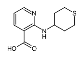 3-Pyridinecarboxylic acid, 2-[(tetrahydro-2H-thiopyran-4-yl)amino] Structure