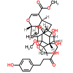 Hydrangenoside A dimethyl acetal Structure