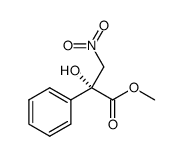 (R)-methyl 2-hydroxy-3-nitro-2-phenylpropanoate Structure