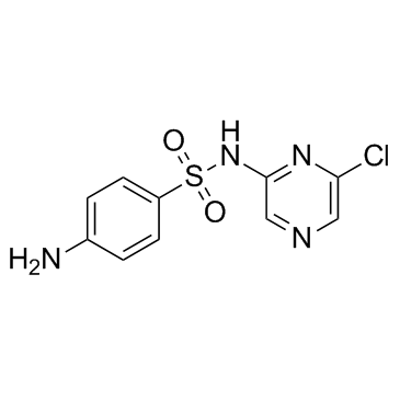 Sulfaclozine structure