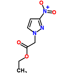 (3-NITRO-PYRAZOL-1-YL)-ACETIC ACID ETHYL ESTER Structure