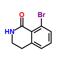 8-Bromo-3,4-dihydro-1(2H)-isoquinolinone structure