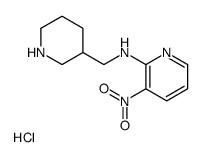 3-硝基-N-(3-哌啶基甲基)-2-吡啶胺盐酸盐图片