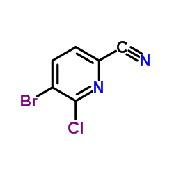 5-溴-6-氯皮考啉腈结构式