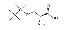 O-(tert-butyldimethylsilyl)-L-serine Structure