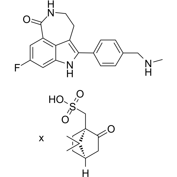 Rucaparib camsylate Structure