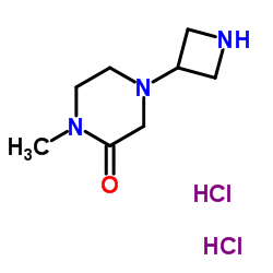 4-(氮杂环丁烷-3-基)-1-甲基哌嗪-2-酮二盐酸盐图片