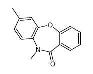 2,5-dimethylbenzo[b][1,4]benzoxazepin-6-one Structure