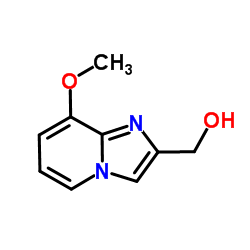 (8-Methoxyimidazo[1,2-a]pyridin-2-yl)methanol结构式