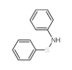 Benzenesulfenamide,N-phenyl-结构式