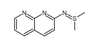 S,S-dimethyl-N-(1,8-naphthyridin-2-yl)sufilimine Structure