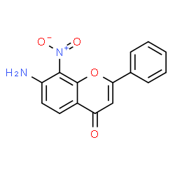 7-Amino-8-nitro-2-phenyl-4H-chromen-4-one Structure