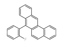 7-(2-fluorophenyl)benzo[a]anthracene Structure