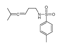 4-methyl-N-(5-methylhexa-3,4-dienyl)benzenesulfonamide Structure