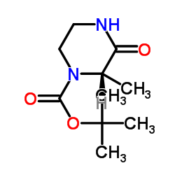 (S)-tert-Butyl 2-methyl-3-oxopiperazine-1-carboxylate picture