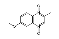 2-methyl-6(7)-methoxyquinoxaline 1,4-dioxide Structure