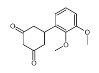 5-(2,3-dimethoxyphenyl)cyclohexane-1,3-dione结构式