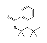 2,4,4-trimethylpentan-2-yl benzenecarbodithioate Structure