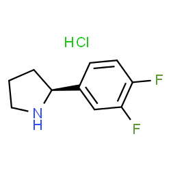 (S)-2-(3,4-二氟苯基)吡咯烷盐酸盐图片