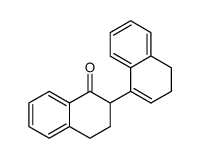 3,3',4,4'-Tetrahydro-(1,2'-binaphthalen)-1'(2'H)-one结构式