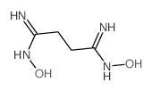 Butanediimidamide,N,N''-dihydroxy- (9CI) Structure