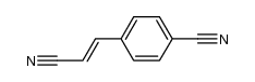 trans-3-(4-cyanophenyl)acrylonitrile Structure