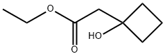 ethyl 2-(1-hydroxycyclobutyl)acetate Structure