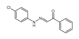 2-p-chlorophenylhydrazono-1-phenylethanone结构式