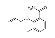 2-(Allyloxy)-3-methylbenzamide structure